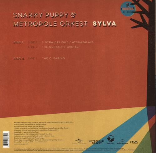 Snarky Puppy Sylva 2-LP vinyl record set (Double LP Album) UK 6SX2LSY854983