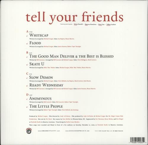 Snarky Puppy Tell Your Friends Remixed & Remastered - 180 Gram 2-LP vinyl record set (Double LP Album) UK 6SX2LTE867543