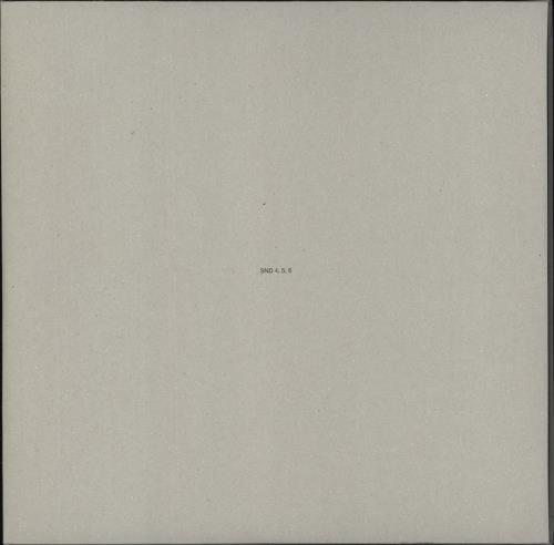 Snd 4,5,6 - Clear Vinyl 3-LP vinyl record set (Triple LP Album) UK 88G3LCL867613