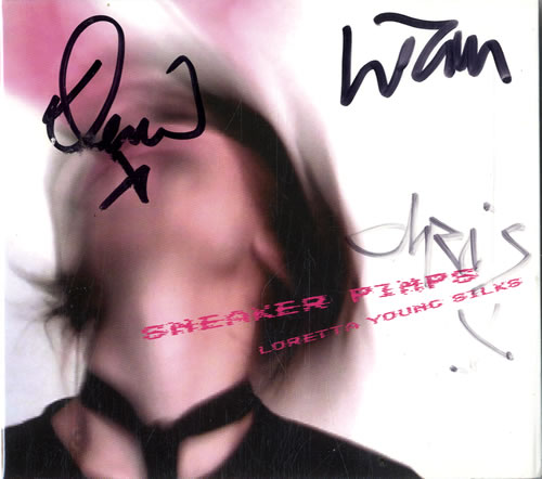 Sneaker Pimps Loretta Young Silks - Autographed CD single (CD5 / 5") UK SKRC5LO594915