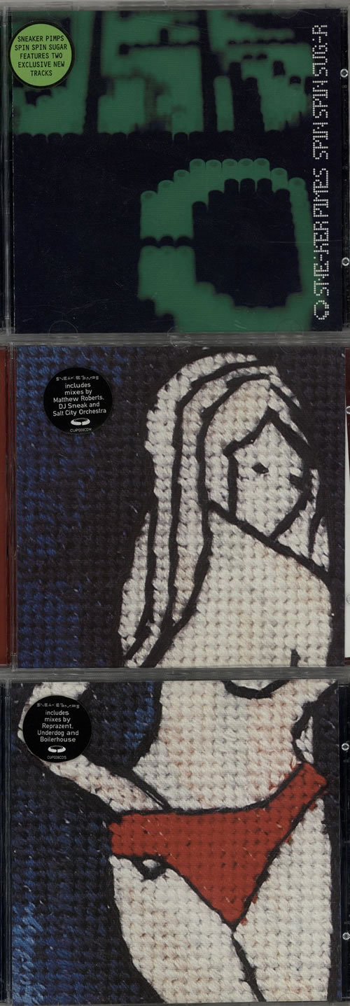 Sneaker Pimps Quantity of Nine CD Singles CD single (CD5 / 5") UK SKRC5QU630887