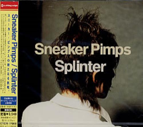 Sneaker Pimps Splinter CD album (CDLP) Japanese SKRCDSP222945