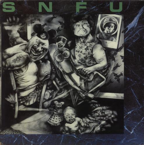 SNFU Better Than A Stick In The Eye vinyl LP album (LP record) Canadian UUVLPBE590437