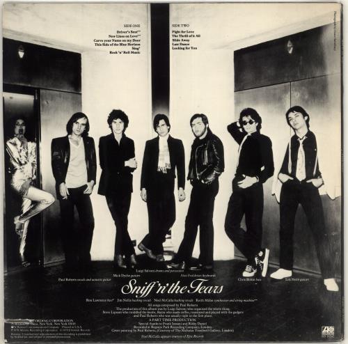 Sniff 'n' The Tears Fickle Heart vinyl LP album (LP record) US S&TLPFI424844