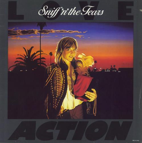Sniff 'n' The Tears Love Action vinyl LP album (LP record) US S&TLPLO800787