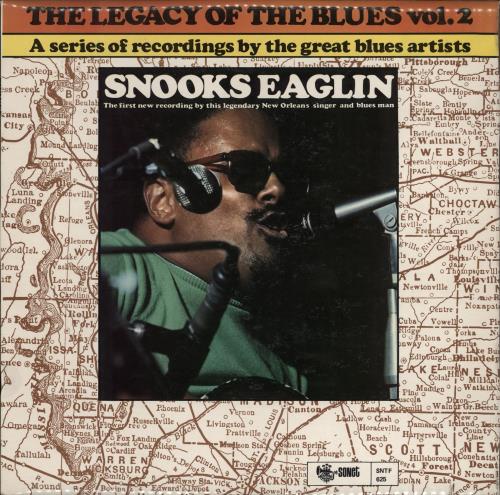 Snooks Eaglin The Legacy Of The Blues Vol. 2 vinyl LP album (LP record) UK EGILPTH766624