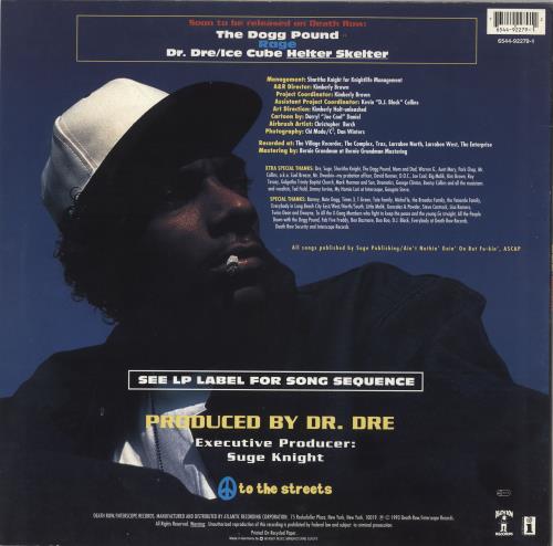 Snoop Doggy Dogg Doggystyle vinyl LP album (LP record) German SDDLPDO709171