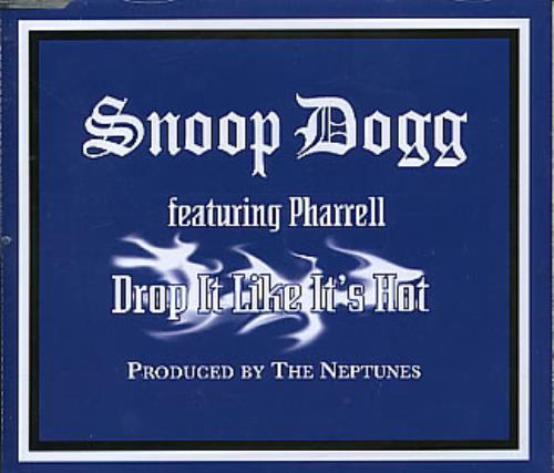 Snoop Doggy Dogg Drop It Like It's Hot CD single (CD5 / 5") European SDDC5DR308381