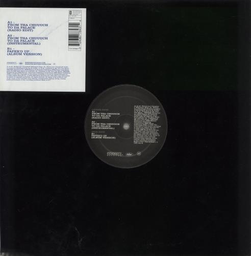 Snoop Doggy Dogg From Tha Church To Da Place 12" vinyl single (12 inch record / Maxi-single) UK SDD12FR870133