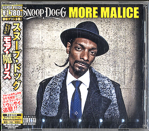Snoop Doggy Dogg More Malice CD album (CDLP) Japanese SDDCDMO608686