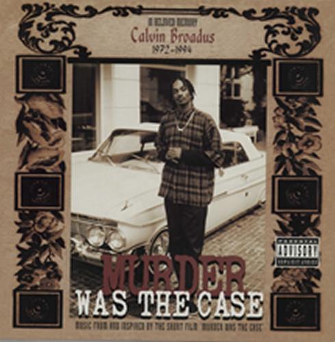 Snoop Doggy Dogg Murder Was The Case 2-LP vinyl record set (Double LP Album) German SDD2LMU754057