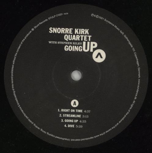 Snorre Kirk Going Up vinyl LP album (LP record) Danish 9XSLPGO869279