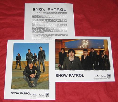 Snow Patrol Eyes Open media press pack US OWPPPEY364055