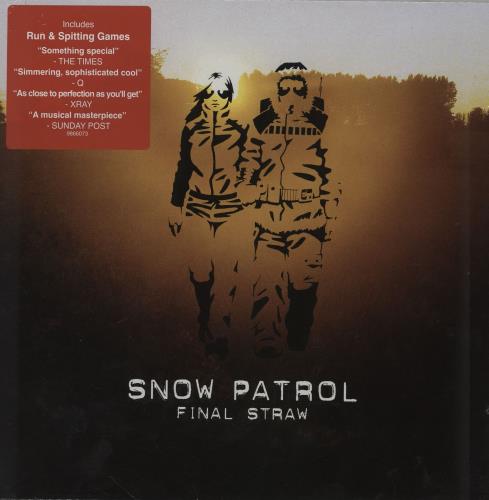 Snow Patrol Final Straw - Sealed vinyl LP album (LP record) UK OWPLPFI755828
