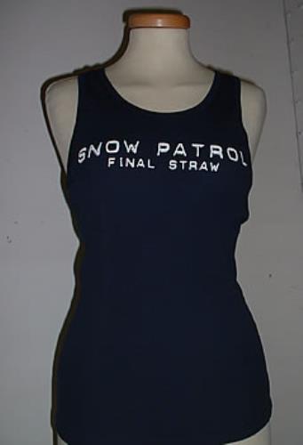 Snow Patrol Final Straw Tanktop size M clothing US OWPMCFI323720