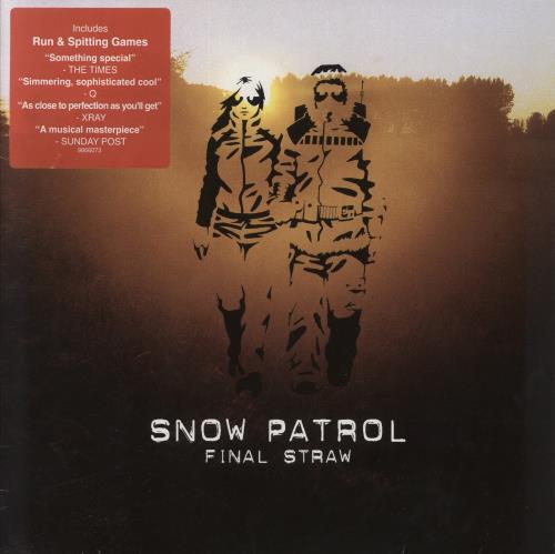 Snow Patrol Final Straw vinyl LP album (LP record) UK OWPLPFI270752