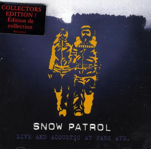 Snow Patrol Live And Acoustic At Park Ave. CD single (CD5 / 5") Canadian OWPC5LI360856