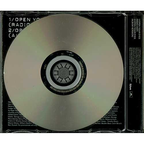 Snow Patrol Open Your Eyes CD single (CD5 / 5") UK OWPC5OP397994
