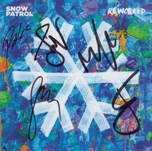 Snow Patrol Reworked - Autographed CD album (CDLP) UK OWPCDRE861118