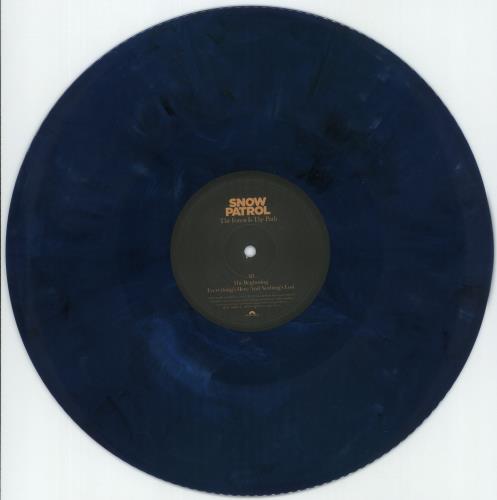 Snow Patrol The Forest Is The Path - Marbled Blue Vinyl - Autographed 2-LP vinyl record set (Double LP Album) UK OWP2LTH878683