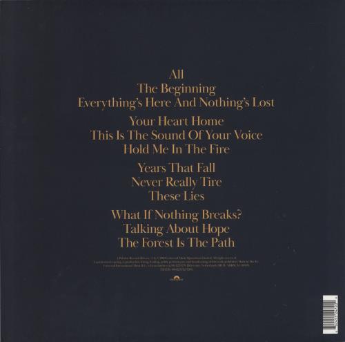 Snow Patrol The Forest Is The Path - Marbled Blue Vinyl - Autographed 2-LP vinyl record set (Double LP Album) UK OWP2LTH878683