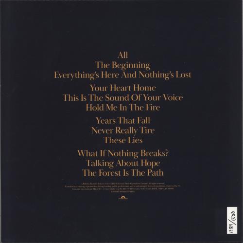 Snow Patrol The Forest Is The Path - Tri-colour-in-colour Vinyl 2-LP vinyl record set (Double LP Album) UK OWP2LTH872494