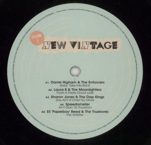 Snowboy New Vintage Volume 1 2-LP vinyl record set (Double LP Album) UK 5N12LNE866614