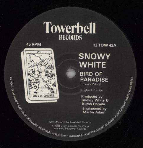 Snowy White Bird Of Paradise 12" vinyl single (12 inch record / Maxi-single) UK SN012BI551232