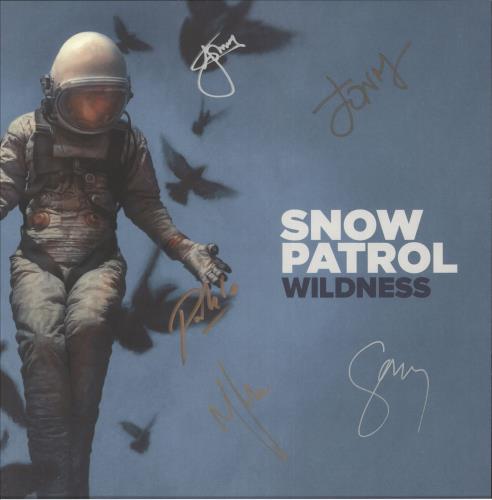 Snow Patrol Wildness - Autographed Display display UK OWPDIWI739261