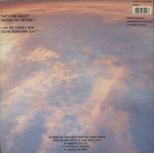 Snuff That's Fine 12" vinyl single (12 inch record / Maxi-single) UK SNF12TH318040