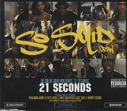 So Solid Crew 21 Seconds CD single (CD5 / 5") UK SDCC5SE316979