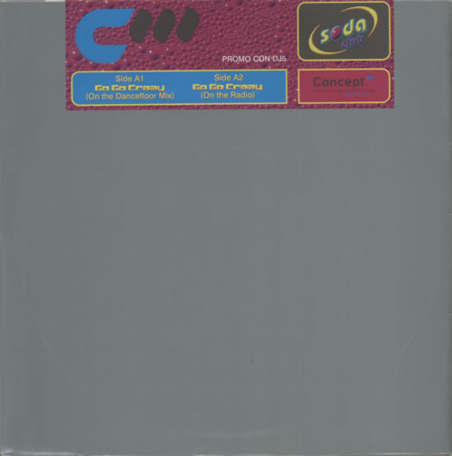 Soda Club Go Go Crazy 12" vinyl single (12 inch record / Maxi-single) UK S/C12GO606996