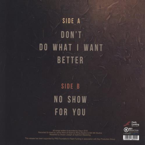 Soeur No Show 12" vinyl single (12 inch record / Maxi-single) UK 98H12NO881756