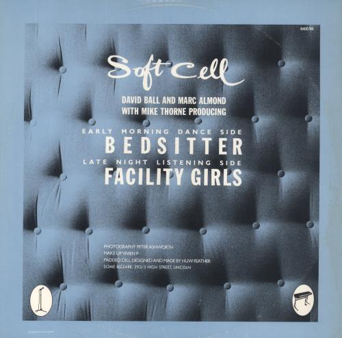 Soft Cell Bedsitter 12" vinyl single (12 inch record / Maxi-single) Dutch SOF12BE856042