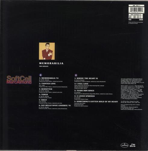 Soft Cell Memorabilia - The Singles vinyl LP album (LP record) UK SOFLPME130394