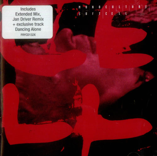 Soft Cell Monoculture CD single (CD5 / 5") UK SOFC5MO274290