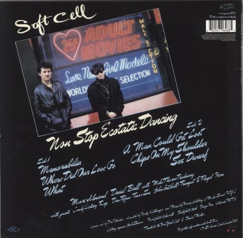 Soft Cell Non-Stop Ecstatic Dancing vinyl LP album (LP record) UK SOFLPNO830281