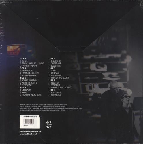 Soft Cell Non-Stop Erotic Cabaret ...And Other Stories : Live - 180gm Purple Sparkle Vinyl 4-LP vinyl album record set UK SOF4LNO862828