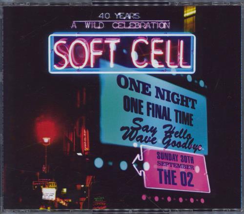 Soft Cell Say Hello, Wave Goodbye 3-disc CD/DVD Set UK SOF3DSA730248