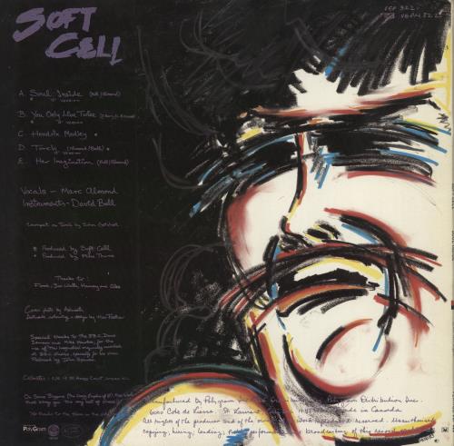 Soft Cell Soul Inside 12" vinyl single (12 inch record / Maxi-single) Canadian SOF12SO97426