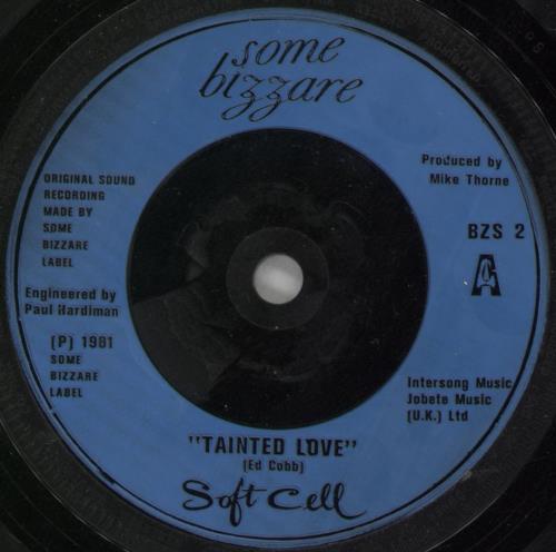 Soft Cell Tainted Love 7" vinyl single (7 inch record / 45) UK SOF07TA559767
