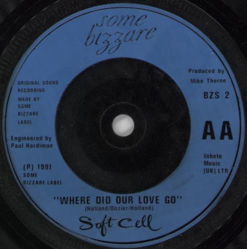 Soft Cell Tainted Love 7" vinyl single (7 inch record / 45) UK SOF07TA559767