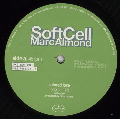 Soft Cell Tainted Love 12" vinyl single (12 inch record / Maxi-single) UK SOF12TA70902