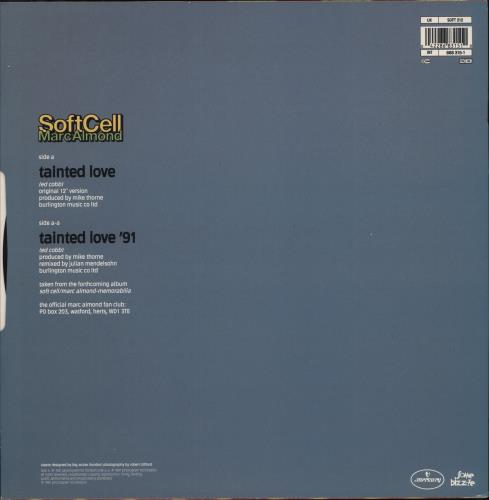 Soft Cell Tainted Love 12" vinyl single (12 inch record / Maxi-single) UK SOF12TA70902