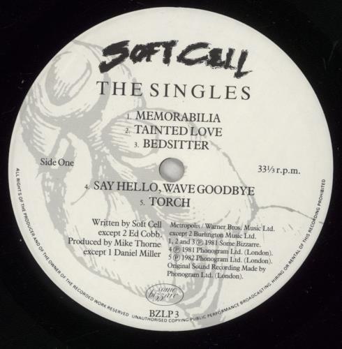 Soft Cell The Singles vinyl LP album (LP record) UK SOFLPTH278411