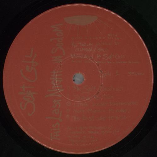 Soft Cell This Last Night In Sodom vinyl LP album (LP record) UK SOFLPTH447035