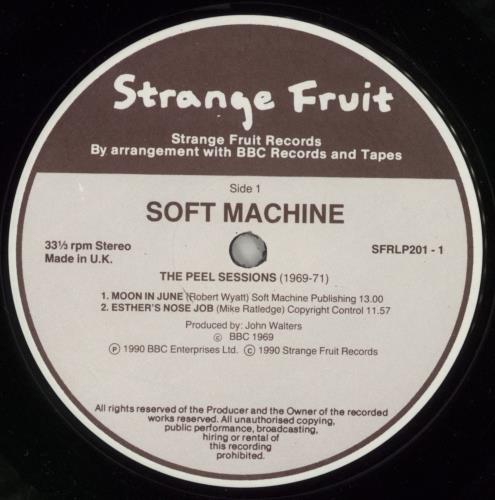 Soft Machine The Peel Sessions 2-LP vinyl record set (Double LP Album) UK SFT2LTH756740