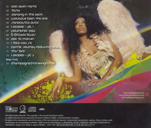 Solange Knowles Sol-Angel And The Hadley St. Dreams CD album (CDLP) Japanese S/KCDSO662799