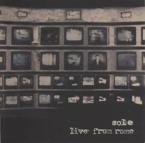 Sole Live From Rome 2-LP vinyl record set (Double LP Album) French 0852LLI742890