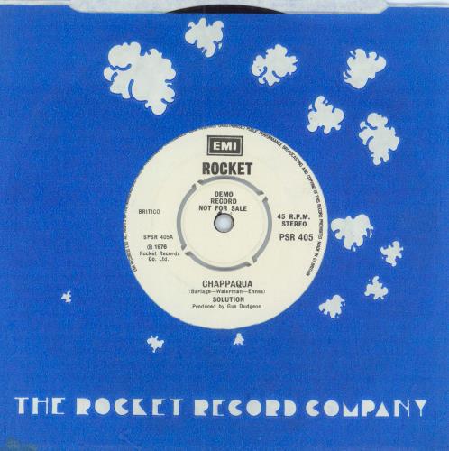 Solution Chappaqua 7" vinyl single (7 inch record / 45) UK SBF07CH790118